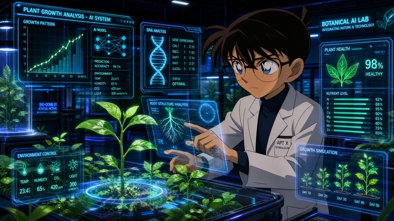 海角植物视频-AI植物生长分析视频